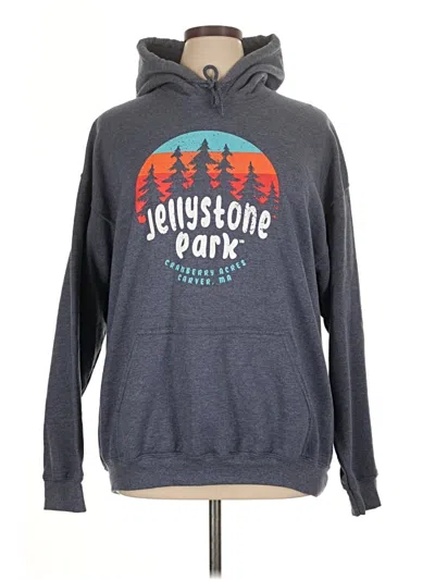 Pre-owned Mudd Pullover Hoodie In Gray