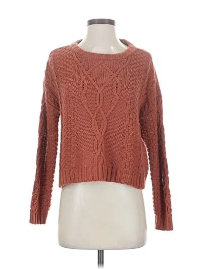 Pre-owned Mudd Pullover Sweater In Brown