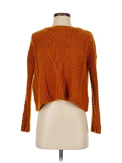 Pre-owned Mudd Pullover Sweater In Orange