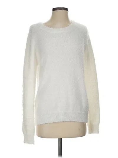 Pre-owned Mudd Pullover Sweater In White