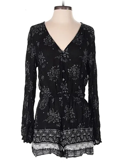 Pre-owned Mudd Romper In Black