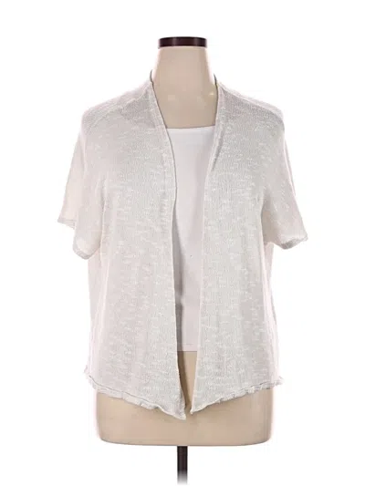 Pre-owned Mudd Short Sleeve Blouse In Silver