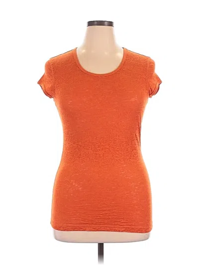 Pre-owned Mudd Short Sleeve T-shirt In Orange