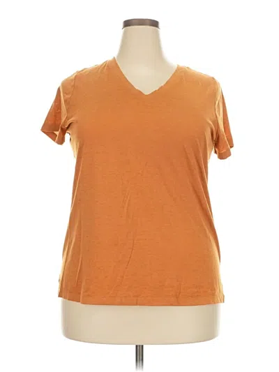 Pre-owned Mudd Short Sleeve T-shirt In Orange