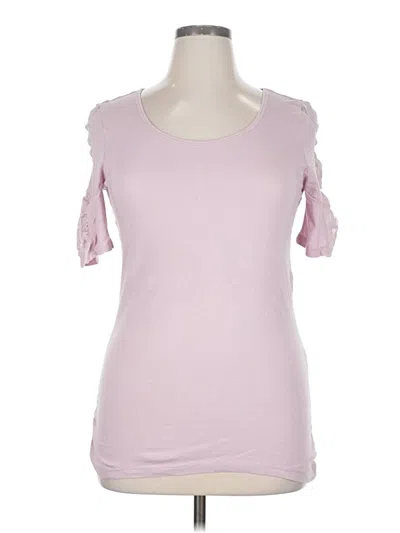 Pre-owned Mudd Short Sleeve T-shirt In Pink