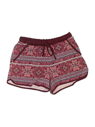 Pre-owned Mudd Shorts In Burgundy