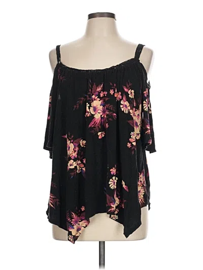 Pre-owned Mudd Sleeveless Blouse In Black