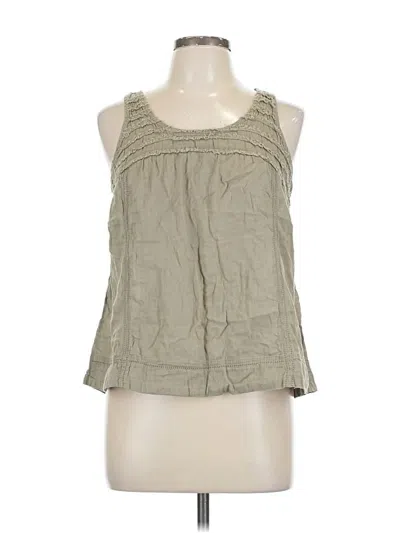 Pre-owned Mudd Sleeveless Blouse In Green