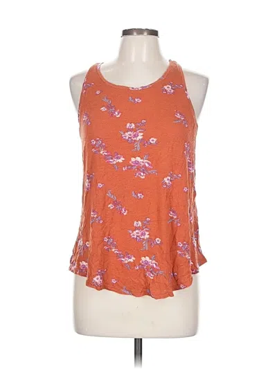 Pre-owned Mudd Sleeveless Blouse In Orange