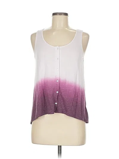Pre-owned Mudd Sleeveless Blouse In Purple