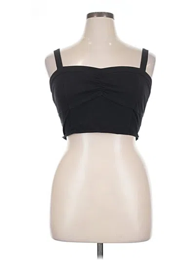 Pre-owned Mudd Sleeveless Top Black Sweetheart Neckline Tops