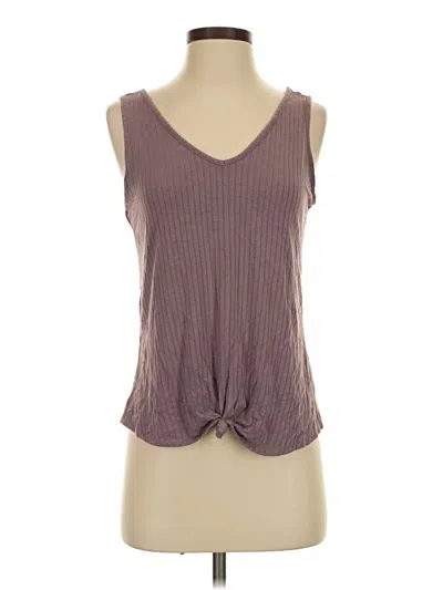 Pre-owned Mudd Sleeveless Top Brown Sweetheart Neckline Tops
