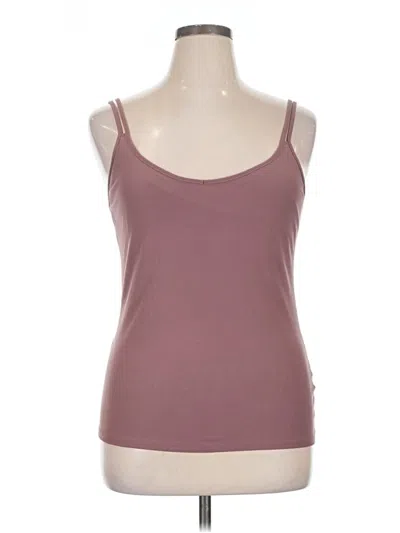 Pre-owned Mudd Sleeveless Top Burgundy Scoop Neck Tops