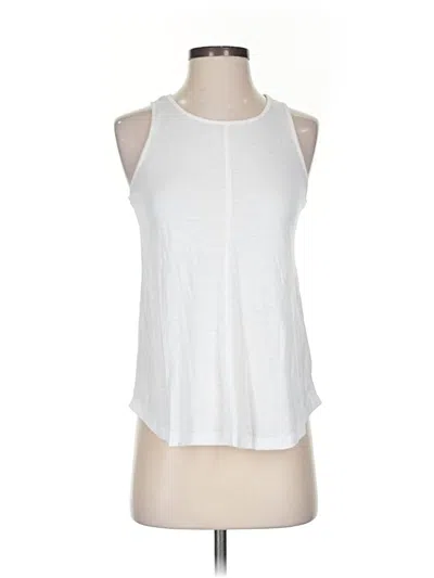 Pre-owned Mudd Sleeveless Top White Halter Neckline Tops