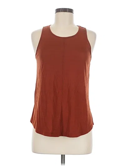 Pre-owned Mudd Sleeveless T-shirt In Brown