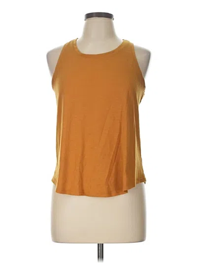 Pre-owned Mudd Sleeveless T-shirt In Gold