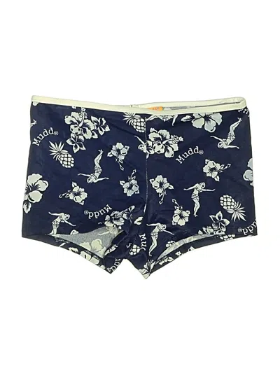 Pre-owned Mudd Swimsuit Bottoms In Blue