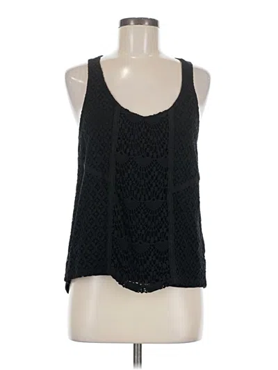 Pre-owned Mudd Tank Top Black Halter Neckline Tops