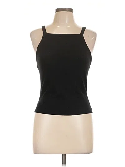 Pre-owned Mudd Tank Top Black Halter Neckline Tops