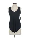 Mudd Tank Top Black Plunge Neckline Tops In Black
