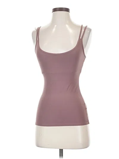 Pre-owned Mudd Tank Top Brown Strapless Neckline Tops