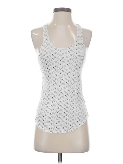 Pre-owned Mudd Tank Top White Halter Neckline Tops
