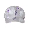 Muddy Carrots Tropics Hat In Purple Tropics