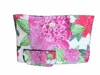 Muddy Carrots Women's Large Weekender Tote Bag Set In Pink Peony