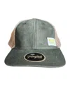 Muddy Carrots Women's Pony Tail Mesh Back Hat In Olive