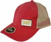 Muddy Carrots Women's Pony Tail Mesh Back Hat In Red