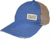 Muddy Carrots Women's Tea Stained Mesh Back Hat In Bahamas Blue