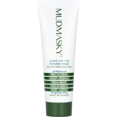 Mudmasky Leave-me-on Winter Mask In Transparent