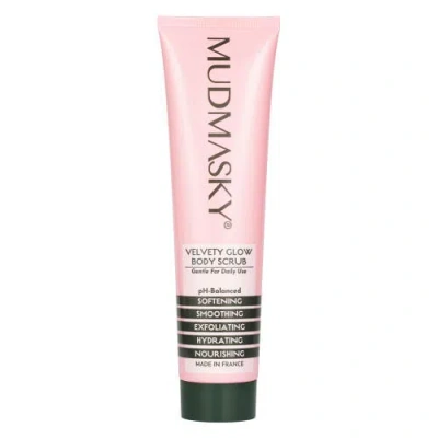 Mudmasky Velvety Glow Body Scrub In Transparent