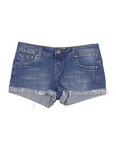 Pre-owned Mudo Denim Shorts In Blue