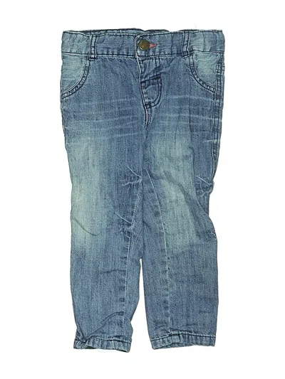 Pre-owned Mudpie Baby Kids' Jeans In Blue