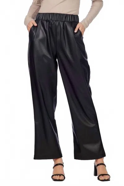 Mudpie Ballard Leather Pants In Black