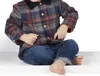 Mudpie Boy's Plaid Lined Jacket In Multi In Multi