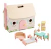Mudpie Doll House Set In Pink