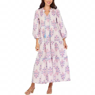 Mudpie Farris Maxi Dress In White