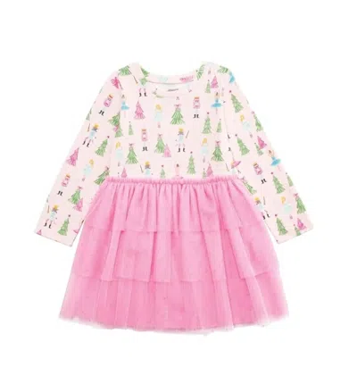 Mudpie Kids' Girls Nutcracker Tutu Dress In Pink