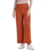 Mudpie Jake Wide Leg Pant In Rust In Multi