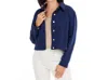 Mudpie Kendrick Denim Jacket In Navy In Blue