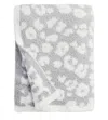 Mudpie Leopard Blanket In Gray
