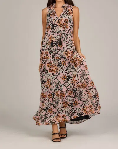 Mudpie Magnolia Maxi Dress In Pink
