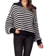 Mudpie Norris Pullover Sweater In Black In Black