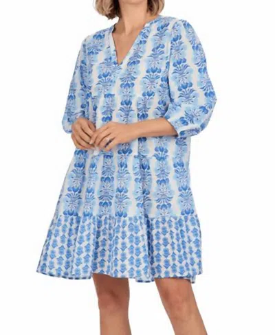Mudpie Pace Tunic Dress In Blue