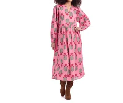 Mudpie Pippy Midi Dress In Pink