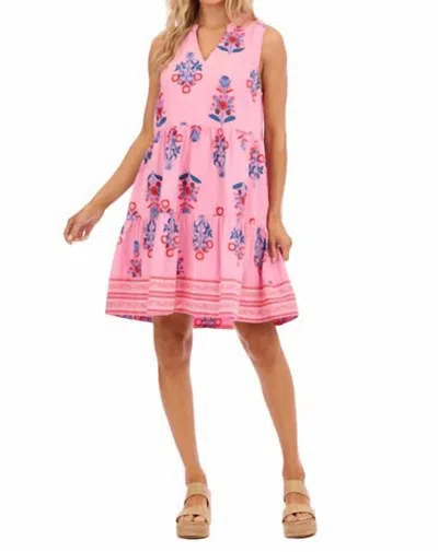 Mudpie Sarajane Sleeveless Dress In Pink
