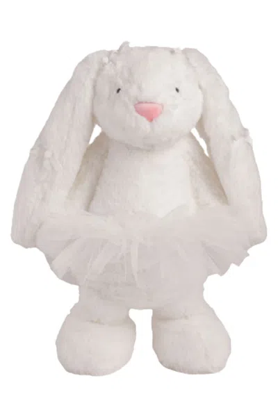 Mudpie Toys Alice Ivory The Bunny Bow Plush Pal