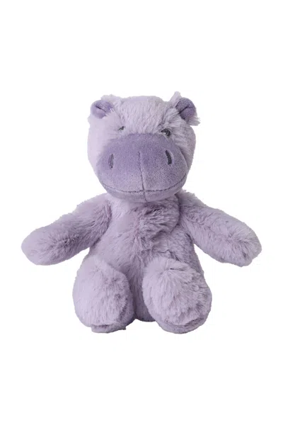 Mudpie Toys Dolly Hippo Plush In Purple